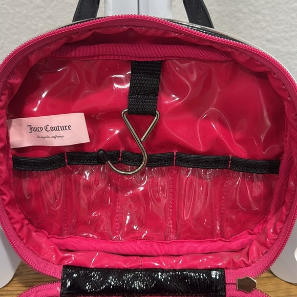 JUICY COUTURE animal Print Makeup Case/ Travel Bag / Toiletries - Picture 8 of 11